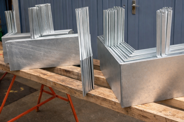 Zulage, Ecke 90° biegen, Preis ohne Material